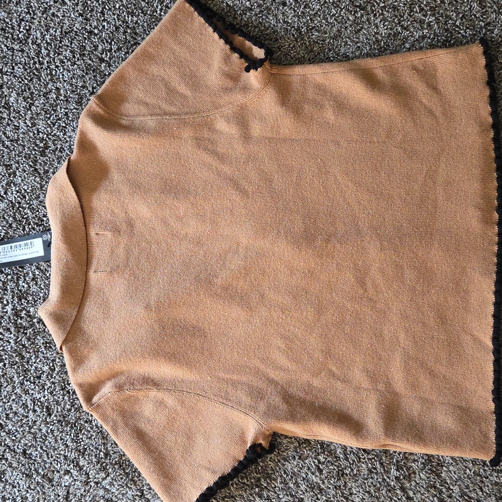 PrettyLittleThing Tan Short Sleeve Cardigan - Picture 4 of 7